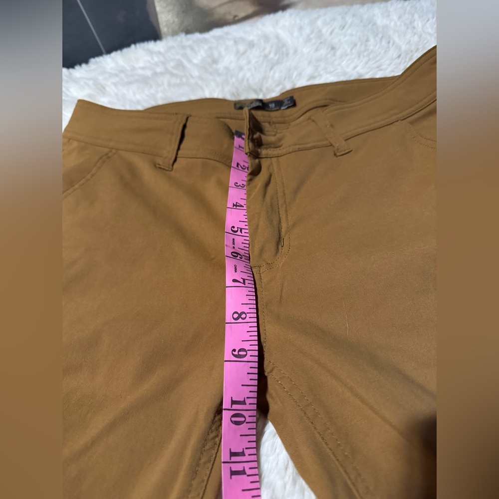 F Women's Prana Brown Outdoor Athletic Athleisure Pants - Picture 6 of 8